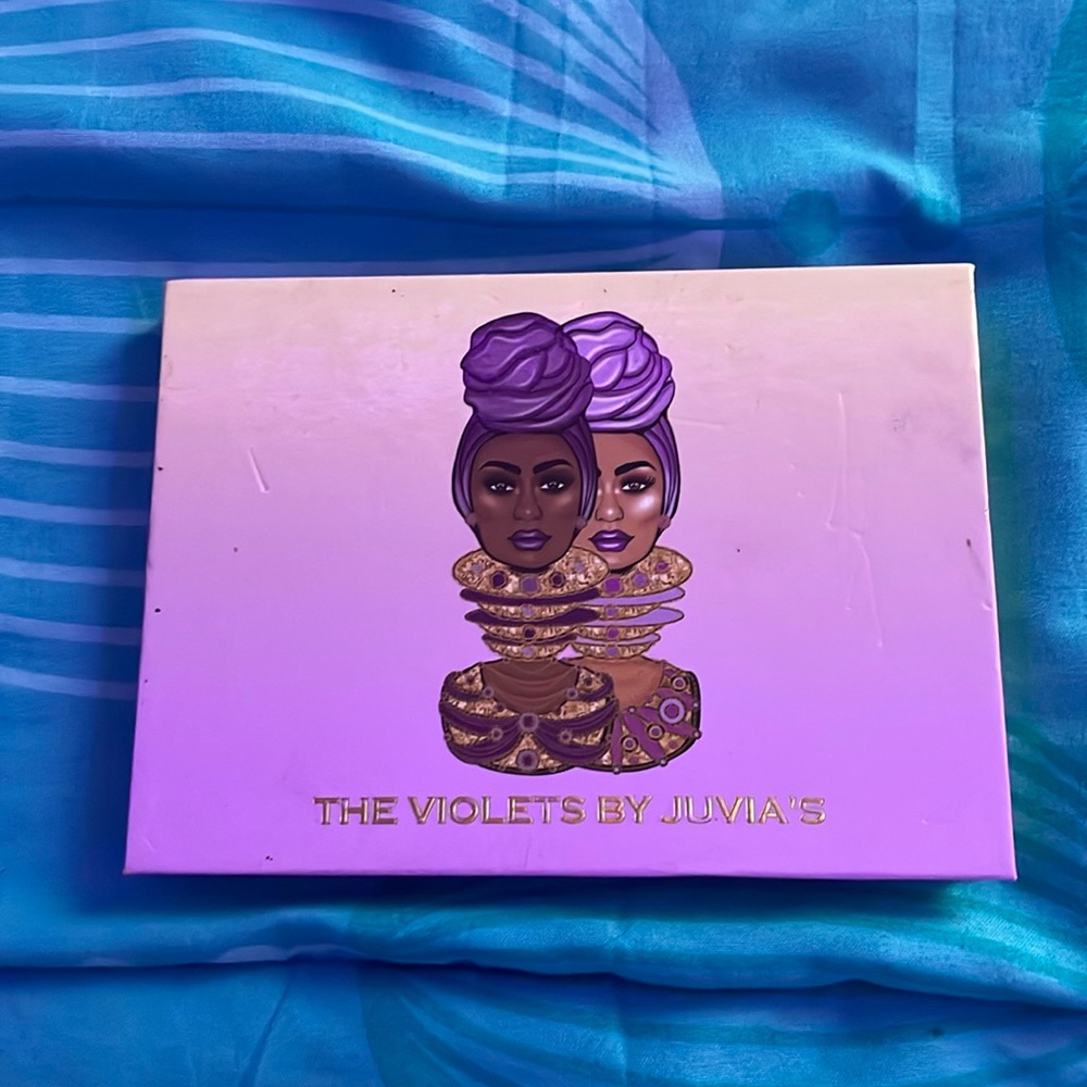 The Violets By Juvia’s purple eyeshadow pallete